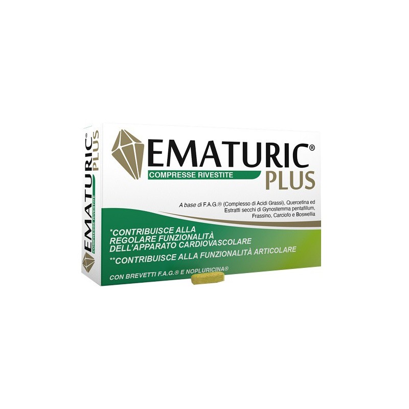 Ematuric plus 30 compresse rivestite estite