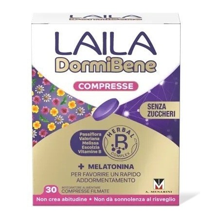 Laila dormibene 30 compresse