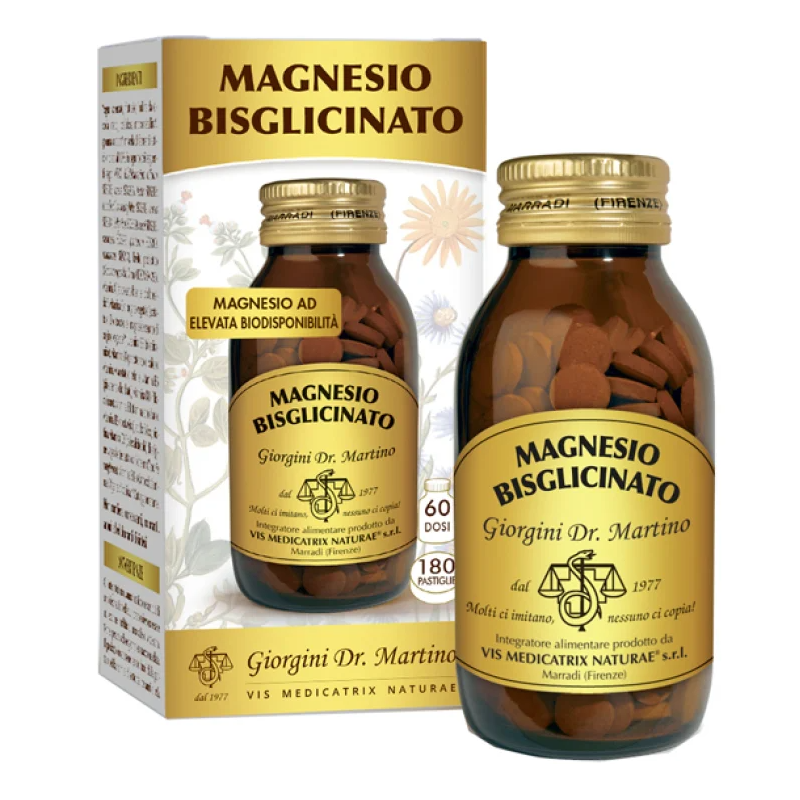 Magnesio bisglicinato 180 pastiglie