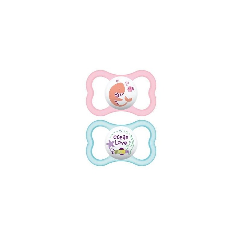 Mam air succhietto 16+ mesi silicone femmina 2 pezzi