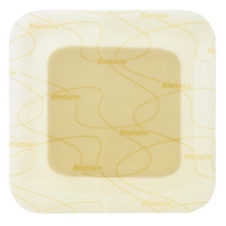 Medicazione biatain adhesive p 10x10 cm 10 pezzi