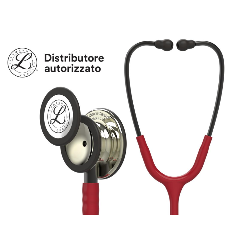 Stetoscopio littmann classic iii bordeaux