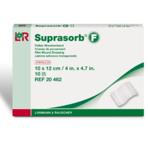 Medicazione in film suprasorb f protect 10x12 cm 10 pezzi