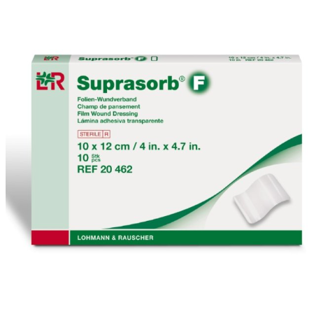 Medicazione in film suprasorb f protect 10x12 cm 10 pezzi
