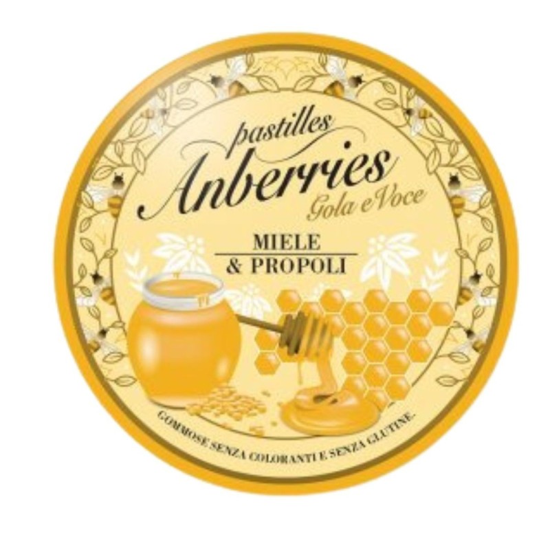 Anberries miele&propoli caramelle gommose 50 g
