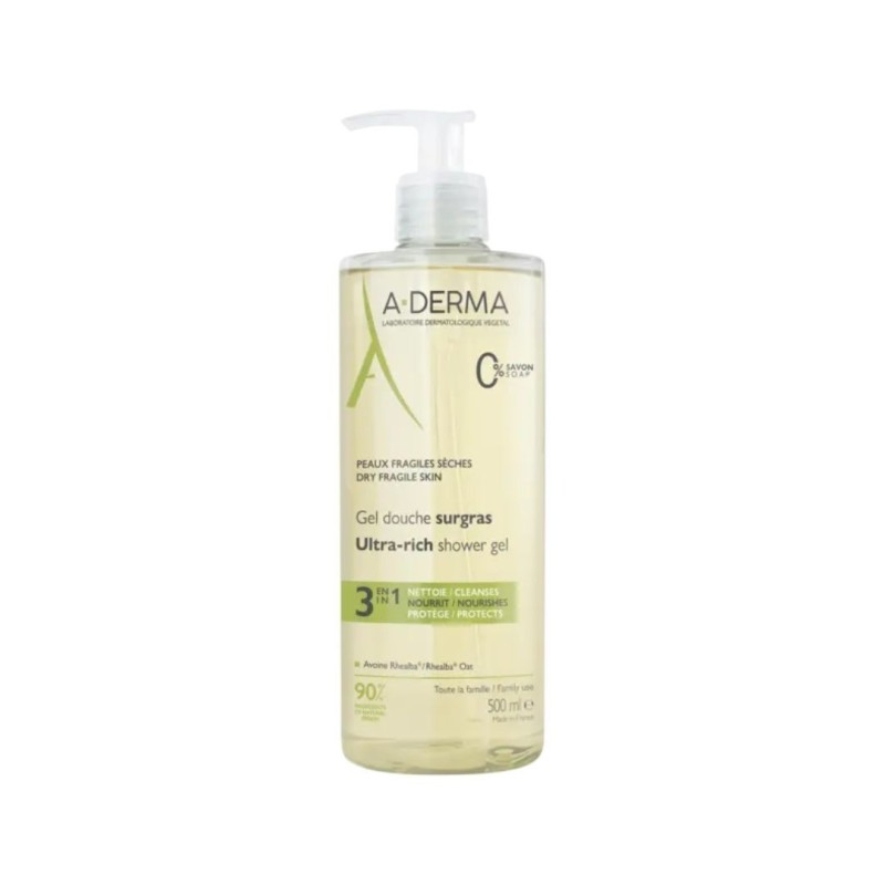 Les indispensables gel doccia surgras 500 ml