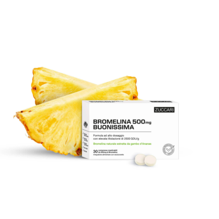 Bromelina 500 buonissima 30 compresse Bromelina 500 buonissima 30 compresse