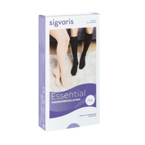 Sigvaris cotton med ccl2 monocollant destro lungo nature punta aperta s