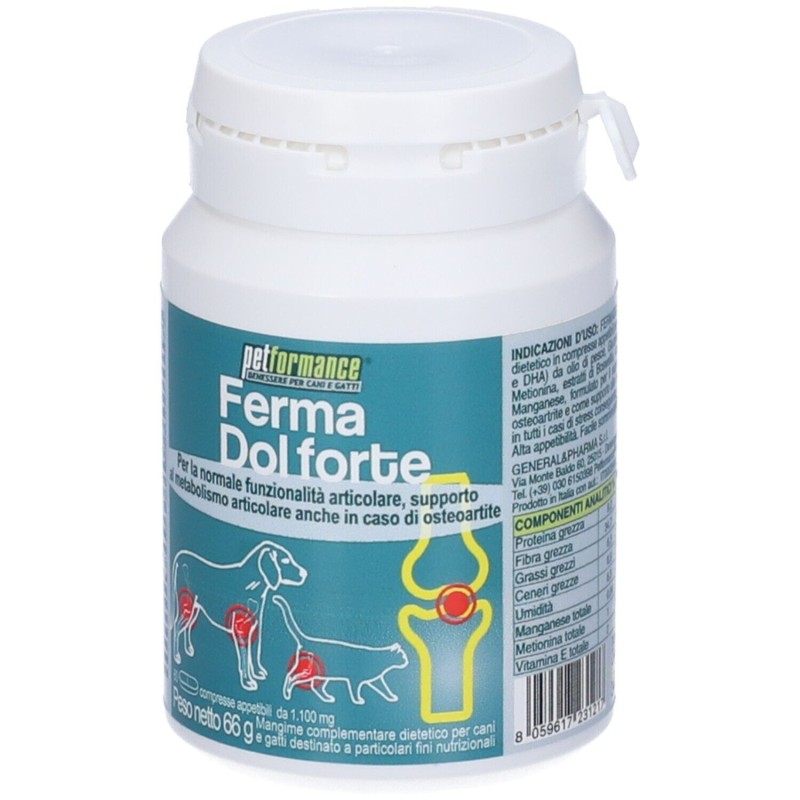 Petformance ferma dol forte 60 compresse