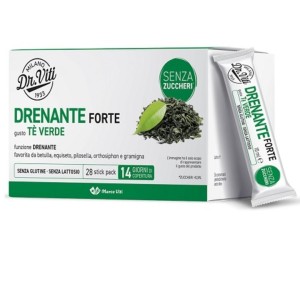 Dr viti drenante forte te verde 28 stick pack senza zuccheri