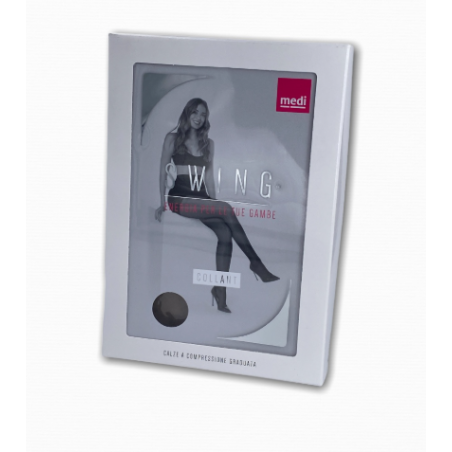 Medi swing collant punta aperta 14mmhg visone 3 articolo 7006pa