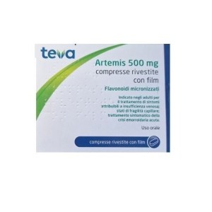 Artemis 30 compresse riv 500 mg
