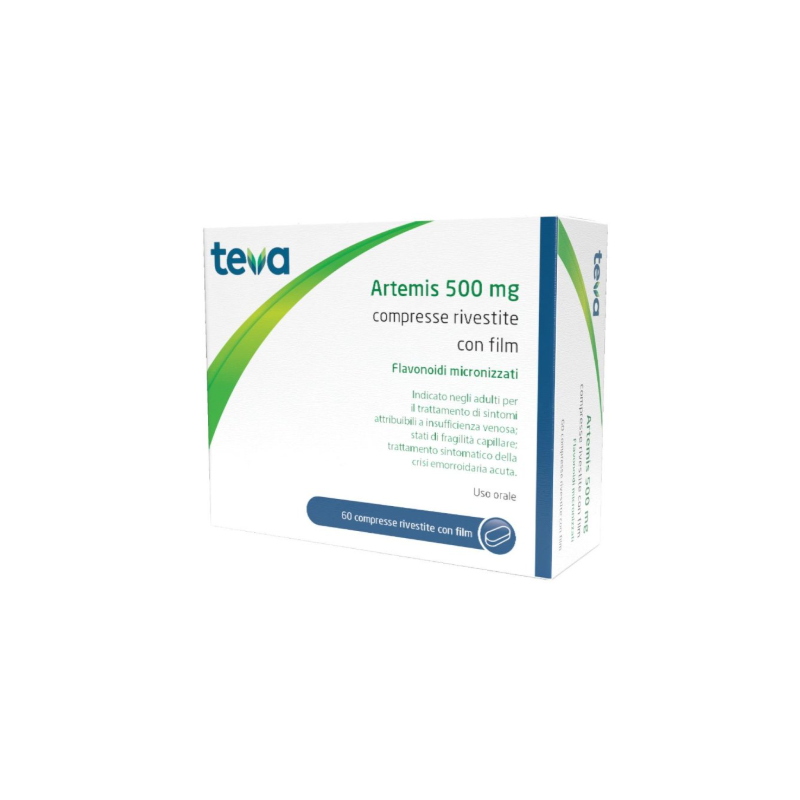 Artemis 60 compresse riv 500 mg Artemis 60 compresse riv 500 mg