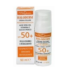 Haloderm crema solare spf50+ protezione molto alta 50 ml