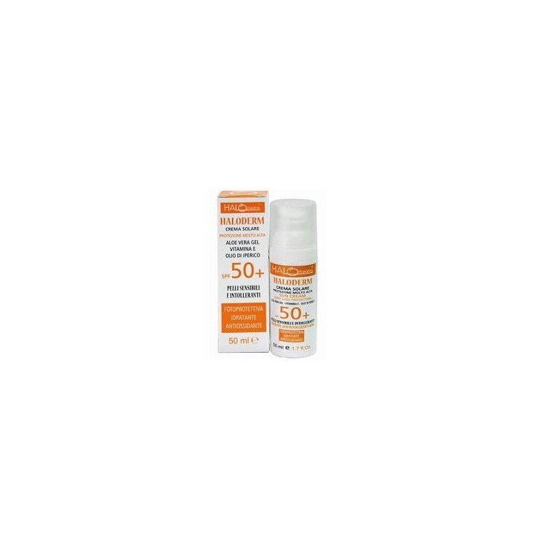 Haloderm crema solare spf50+ protezione molto alta 50 ml