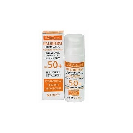 Haloderm crema solare spf50+ protezione molto alta 50 ml
