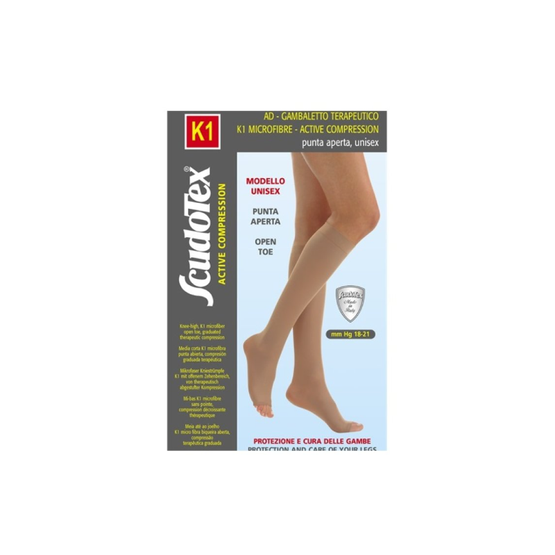 Scudotex gambaletto microfibra k1 aperto beige 6 1 pezzo