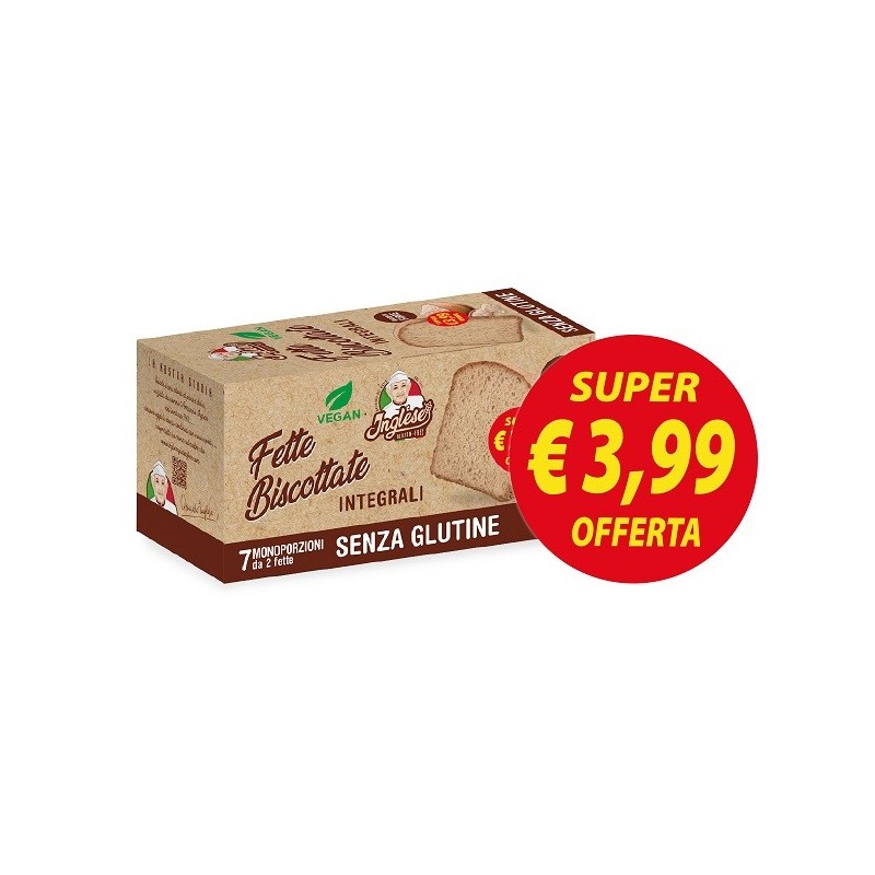 Inglese fette biscottate integrali 200 g promo