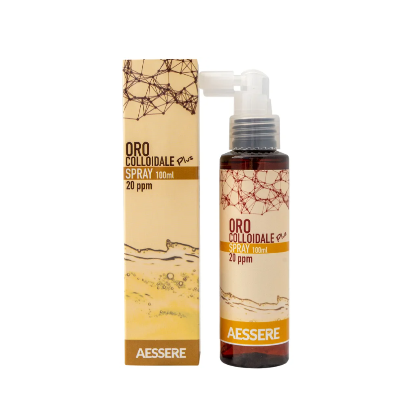 Oro colloidale plus spray 20ppm 100 ml