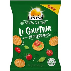 Cereal senza glutine gallettine gusto mediterraneo 70 g