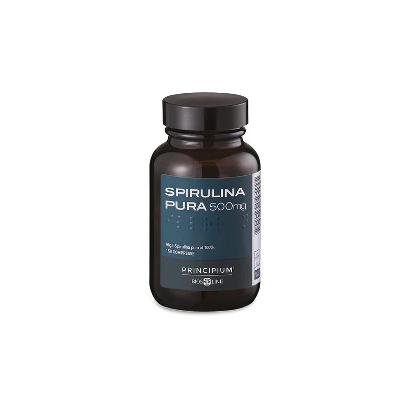 Principium spirulina pura 150 compresse da 0,5 g
