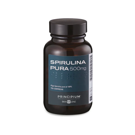 Principium spirulina pura 150 compresse da 0,5 g
