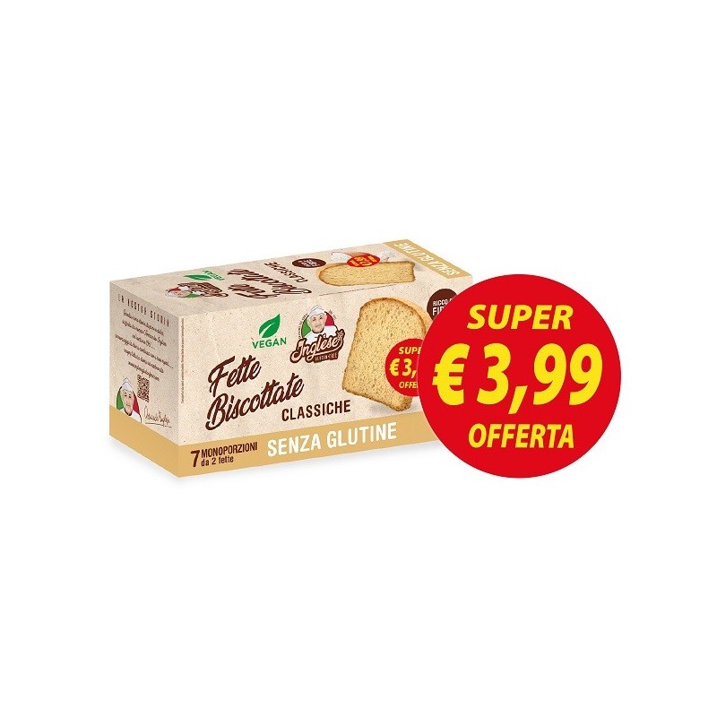 Inglese fette biscottate classiche 200 g promo