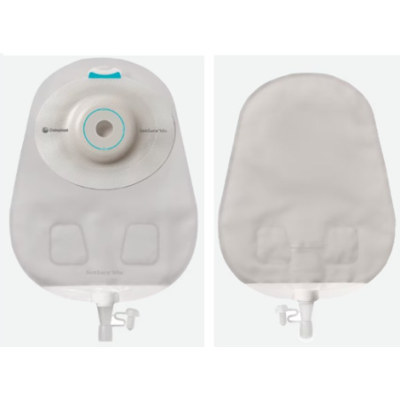 Sensura mio convex deep sacca urostomia monopezzo maxi 440 ml trasparente 10-43 mm 10 pezzi
