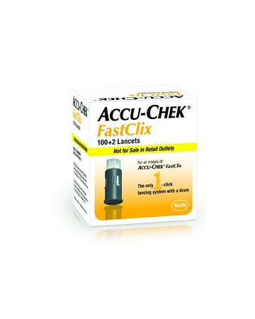 Accu-chek fastclix 100+2lanc