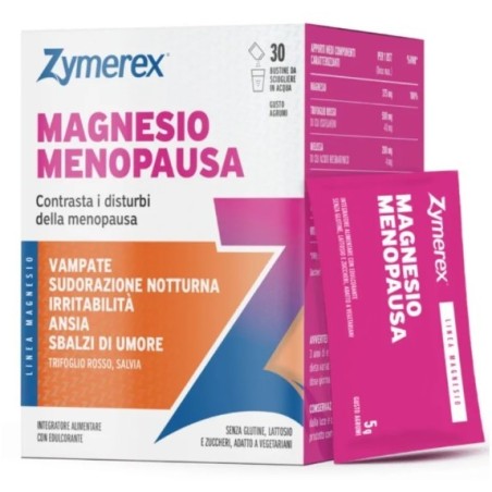 Zymerex magnesio menopausa 30 bustine