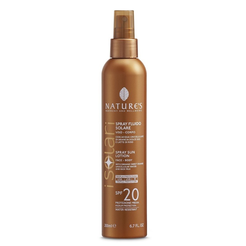 Nature's i solari spray fluido spf20 200 ml
