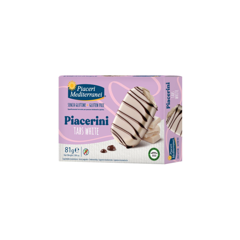 Piaceri mediterranei piacerini tabs white 81 g