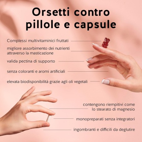 Born this way youth vitamin collagene & acido ialuronico 60caramelle gommose