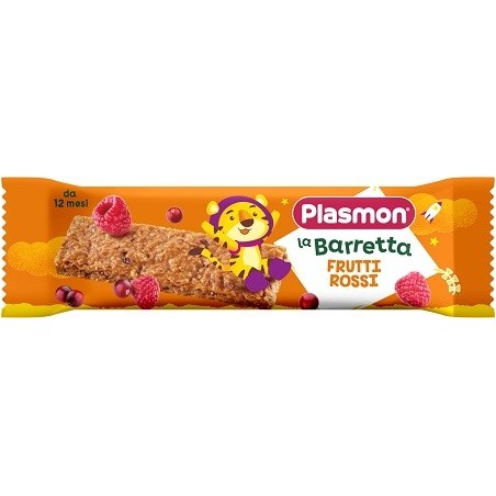 Plasmon la barretta frutti rossi 20 g