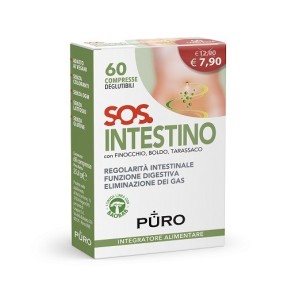 Puro sos intestino 60 compresse deglutibili