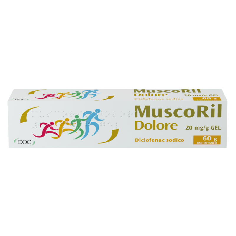 Muscoril dolore gel 60 g 20 mg/g