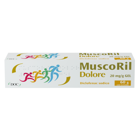 Muscoril dolore gel 60 g 20 mg/g