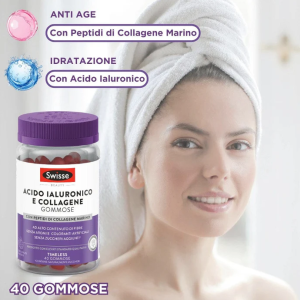 Swisse acido ialuronico & collagene 40 gommose