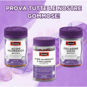 Swisse acido ialuronico & collagene 40 gommose