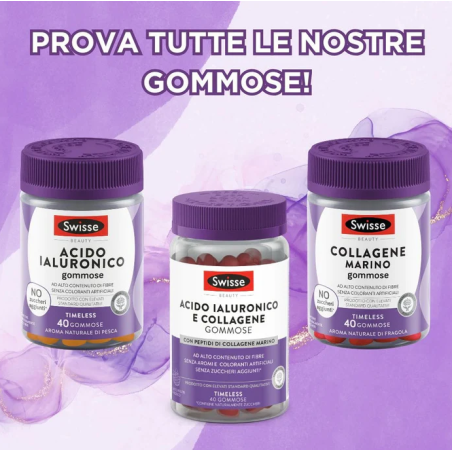 Swisse acido ialuronico & collagene 40 gommose