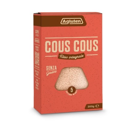 Agluten cous cous riso integrale 300 g