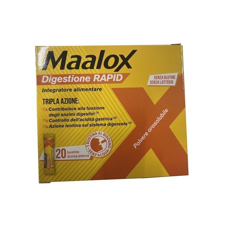 Maalox digestione rapid 20 bustine da 2 g