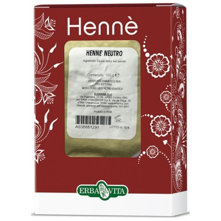 Henne color cap neutro 100g