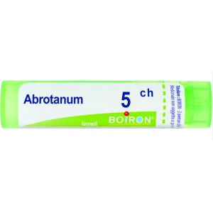 Abrotanum boiron 80 granuli 5 ch contenitore multidose 4g