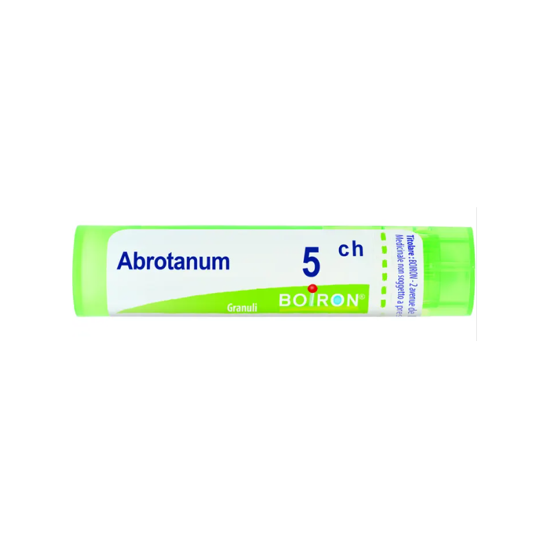 Abrotanum boiron 80 granuli 5 ch contenitore multidose 4g