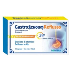 Gastroschoum reflusso 14 capsule 20 mg