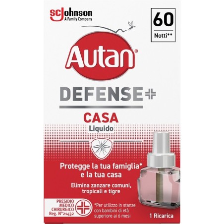 Autan defense liquido elettrico casa ricarica 36 ml