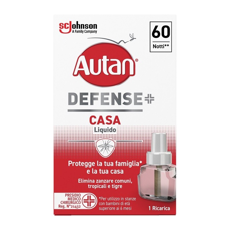 Autan defense liquido elettrico casa ricarica 36 ml