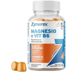 Zymerex magnesio e vit b6 60 gummies