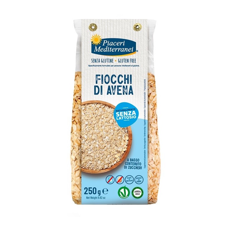 Piaceri mediterranei fiocchi avena 250 g Piaceri mediterranei fiocchi avena 250 g